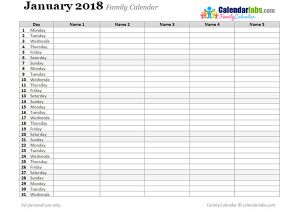 Monthly organiser Template 2018 Monthly Planner Template Free Printable Templates