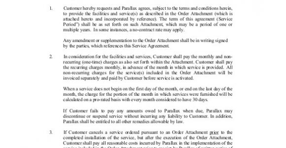 Monthly Service Contract Template 36 Service Agreement Templates Word Pdf Free