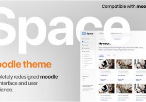 Moodle Email Templates Space V1 3 5 Responsive Premium Moodle 3 5 3 6 theme