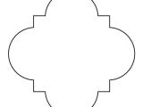 Moroccan Shapes Templates Quatrefoil Pattern Use the Printable Outline for Crafts