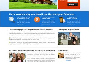 Mortgage Landing Page Templates 4 Mortgage Landing Page Templates Free Premium Templates