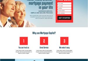 Mortgage Landing Page Templates Mortgage Landing Page Design Templates for Mortgage Broker
