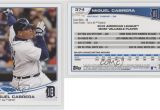 Most Expensive Modern Baseball Card Details About 2013 topps Miguel Cabrera 374