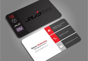 Most Used Card In Modern Modern Upmarket Business Business Card Design for Sub