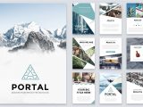 Most Used Card In Modern Portal Modern Template Bundle This Bundle Include the Famous
