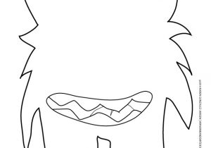 Moster Template 8 Best Images Of Monster Printable Templates Printable