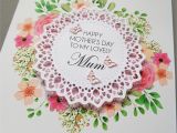 Mother S Day Greeting Card Handmade Personalised Mothers Day Card Handmade Greeting Cards