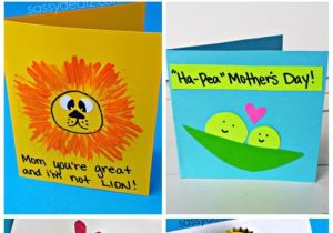 Mother S Day Simple Card Ideas Easy Mother S Day Cards Crafts for Kids to Make with