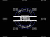 Motion 5 Title Templates 5 Motion Titles Motion Graphics Template 10788517