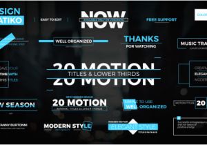 Motion 5 Title Templates Motion Titles Lower Thirds 1 Corporate after Effects