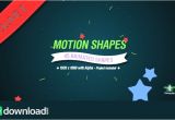 Motion Graphic Template Free Download 10 Motion Shapes Free after Effects Templates Free