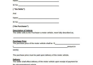 Motorcycle Sale Contract Template 22 Sales Contract Templates Word Pages Free