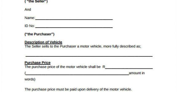 Motorcycle Sale Contract Template 22 Sales Contract Templates Word Pages Free