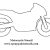 Motorcycle Stencils Templates the Gallery for Gt Motorcycle Outline Template