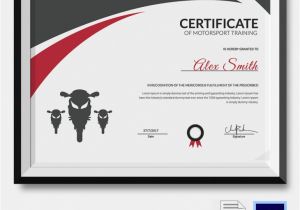 Motosport Templates 5 Motosport Certificates Psd Word Designs Design