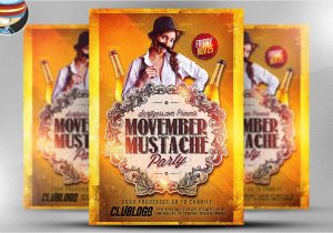 Movember Email Template Movember Flyer Template Flyer Templates On Creative Market