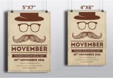 Movember Email Template Movember Party Flyer Template V428 Flyer Templates On