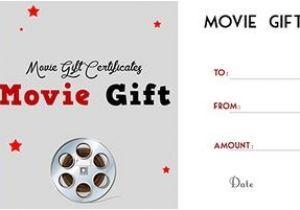 Movie Gift Certificate Template Gift Certificate Template Certificate Templates and Movie