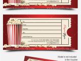 Movie Gift Certificate Template Movie Gift Certificate Psd Printable by Elegantflyer