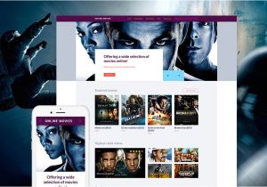 Movies HTML Template Movie Online Website Template