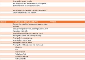 Moving Proposal Template 5 Moving Checklist Templates for Excel Word Ultimate Guide