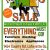 Moving Sale Flyer Template Free Custom Poster