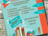 Moving Sale Flyer Template Moving Sale Infographic 5×7 Invite 8 5×11 Flyer