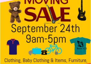 Moving Sale Flyer Template Moving Sale Template Postermywall