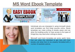 Ms Word Ebook Template Ms Word Ebook Template