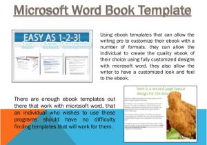 Ms Word Ebook Template Ms Word Ebook Template