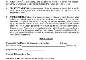 Msa Contract Template 15 Sample Master Service Agreement Templates Sample