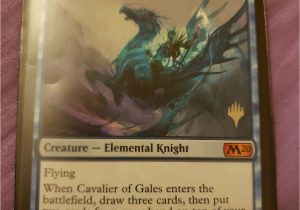 Mtg Modern Horizons Card Value New Magic the Gathering Card Cavalier Of Gales Magic the
