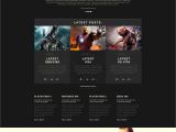 Muse Email Templates Game Portal Muse Template 53037