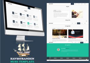 Muse Email Templates Havsstranden Adobe Muse Template Sauli Sellfy Com