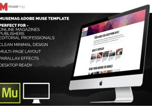 Muse Email Templates Musemag Adobe Muse Template Website Templates