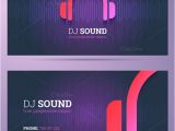 Music Business Cards Templates Free 18 Dj Business Cards Free Psd Eps Ai Indesign Word