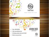 Music Business Cards Templates Free 21 Music Business Cards Free Psd Ai Vector Eps