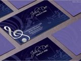 Music Business Cards Templates Free Free Music Business Card Template Business Cards Templates