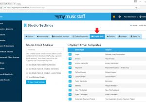 Music Email Template Can I Customize the Emails that My Music Staff Sends Out