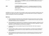 Music Licensing Contract Template Music License Agreement Template Sample form Biztree Com