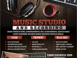 Music Studio Flyer Template Music Recording Studio 2 Flyer Poster by Giunina On Deviantart