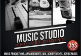 Music Studio Flyer Template Music Recording Studio Flyer Poster by Giunina On Deviantart