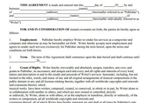 Musician Contract Template Free 20 Music Contract Templates Word Pdf Google Docs