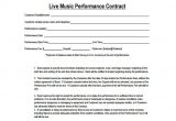 Musicians Contract Template Sample Music Contract Template 22 Free Documents In Pdf