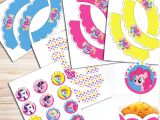 My Little Pony Diy Card My Little Pony Party Kit Diy Digital Files My Little