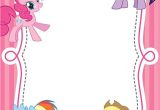 My Little Pony Invitation Card Pin Po Dod N N D D D