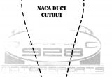 Naca Duct Template 928 Motorsports Llc Product Installation Guides