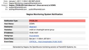 Nagios Email Notification Template HTML Notifications for Nagios