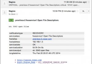 Nagios Email Template Nagios HTML Email Npm