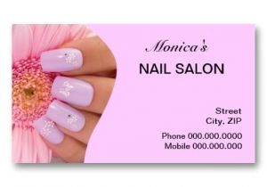 Nail Business Cards Templates Business Card Templates for Nail Salon Planmade